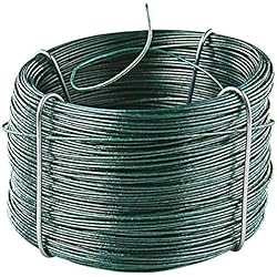 Cogex 01394 - Rouleau de Fil de Fer Plastifié - Longueur 50 m/Diamètre 1 mm