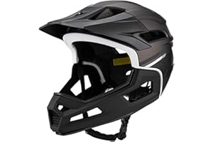 Harilla Full Face Bike Helmet Bicycle Biking Helmet Mountain Bike Full Face Mtb Helmets Unisex Removable Washable Lining Helmets for Adult Men Women Mountain Biking