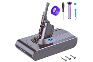 FLYLINKTECH Ersatz Batterie Dyson Serie Vakuumreiniger V8-6000mAh