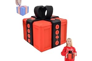 Hagmoo Annoying Gift Box With Twist Storage and Assorted Colours - Gag Box With Screws, Puzzle, Novelty Idea, Desktop Ornament (Style D, 8CM)