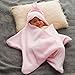 Tuppence and Crumble Star Baby Wrap Rose Pink Size Small