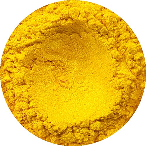 Sunflower Yellow Cosmetic Mica Powder 3g-50g for Soap, Eyeshadow, Bathbombs (3g)