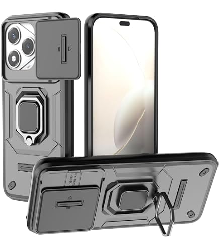 Protezione del telefono Compatibile con Honor 90 Custodia di grado militare a prova di caduta Custodia protettiva Compatible with tutto il corpo Custodia protettiva in gomma TPU e custodia rigida Comp