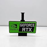 Adjustable Graphics Card Holder with Nvidia Geforce RTX Logo