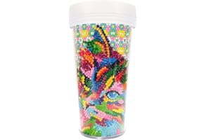 Starnearby DIY Diamond Painting Becher,Speziell geformten Diamant Malerei Diamant Painting Becher fur Anfänger Erwachsene Kinder 30 * 30 cm(Bunte Katze)