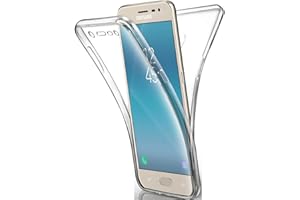 NWNK13 Samsung Galaxy S10 Transparent Soft Slim Shockproof 360° Protective Front and Back Full Body Case Cover for Samsung S10, Clear