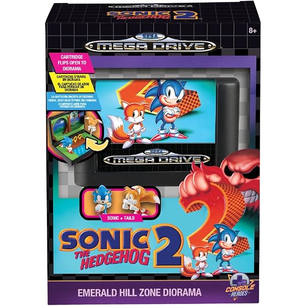 Jeu Mega Drive Sonic 2 (et Sonic 1?) - Cartouche Seule, Bon état