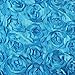 SA Newborn Baby 3D Rose Backdrop Receiving Blanket ,Baby photography background (Blue)