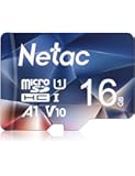 Netac 16G Scheda Micro SD, Scheda di Memoria A1, U1, C10, V10, FHD, 600X, UHS-I velocità Fino a 90/10 MB/Sec(R/W) Micro SD Card per Telefono, Videocamera, Switch, Gopro, Tablet