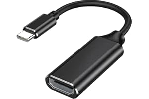 RAYCUE USB C to HDMI Adapter, Type c to HDMI 4K Adapter (Thunderbolt 3/4 Compatible) with Video Audio Output for MacBook Pro 2016-2022, MacBook Ari, Samsung Note 9/S9/Note 8/S8, Huawei P50 and More