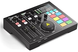 Maono AU-AM100 - Maonocaster Mélangeur de podcasters