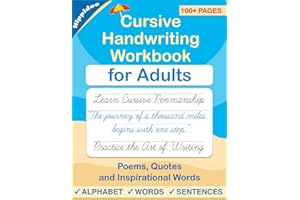 Cursive handwriting workbook for Adults: Learn to write in Cursive, Improve your writing skills & practice penmanship for adults: 2