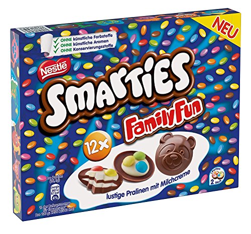 Preisvergleich Produktbild Nestlé Smarties Family Fun Pralinen 2 x 90g