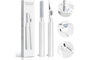LA BRODÉE Airpod-Reinigungsset, Multifunktions Ohrstöpsel-Stift Kopfhörer Reinigungs-Sets, Airpod Zubehör Reinigungsstift für Handy, Bluetooth-Kopfhörer, Tastaturen, Telefon, Kopfhörer Ladebox