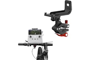 Sekepingo Universel Drone Telecommande Support de Vélo en Alliage D'aluminium poue Drones RC Radiocommandes DJI Mavic Air Mini 3 2 Pro Accessoire Radiocommandã©s et Camera Sport Stabilizer Velo Clip