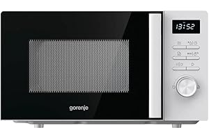Gorenje MO20A3WH kuchenka mikrofalowa / 20 l / 800 W/AquaClean/AutoMenu/Touch Control/wyświetlacz LED/funkcja rozmrażania/5 poziomów mocy/zabezpieczenie przed dziećmi/biała
