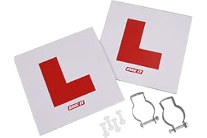 LAGUNA MOTORCYCLES Motorcycle L-Plates Rigid Front & Rear Kit