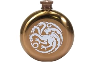 Half Moon Bay Petaca, Acero Inoxidable, Game of Thrones (Mother of Dragons)