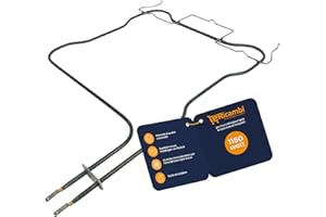 eRicambi® Resistenza Elettrica Inferiore Forno - Potenza 1150W - Tensione230V compatibile con Whirlpool Indesit Hotpoint - Dimensioni: 467x360 (mm) - Lunghezza Flangia 40 (mm) Larghezza 22 (mm)