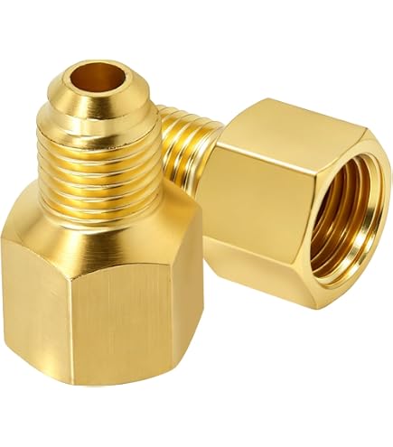Adaptateur Droit 1/4 SAE Mâle Vers G1/4 Femelle – Raccord Fileté – 2 Pièces