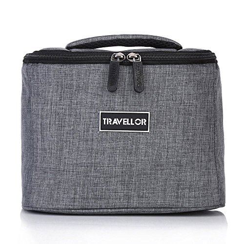 Miduxian miniI solierbox Lunch Bag Lunchbox Tasche Cool Kühltasche Picknicktasche Isoliert Thermotasche für Picknick Kälte Isolierung Freezer kann kühl halten Essen und Trinken (Schwarz ) (grau)