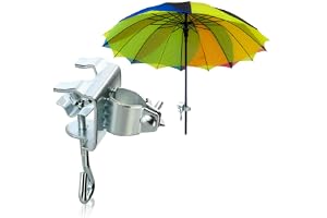 COM-FOUR® parasollställ, parasollhållare för balkongräcken eller bord