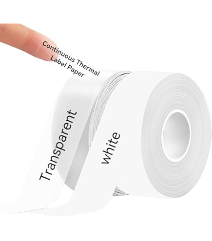 Lot De 5 Rouleaux D'étiquettes Pour Phomemo D30 D32 D35 Q30