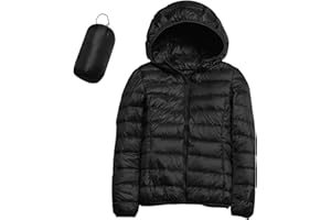 Kobilee Piumino 100 Grammi Donna Ripiegabile Elegante Giacca Invernale Mezza Stagione Leggero Giubbotto Imbottito Trapuntato Caldo Piumino Antivento Taglie Forti Giubbino Invernale