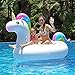 Produktbild Innoo Tech Aufblasbares Einhorn Luftmatratze Schwimmbecken Schwimmtier | 2019 Sommer Sicheres Material | Riesen Strand Spielzeug Liege für Party Erwachsene Frauen Kinder | 83 x 43 x 45 Zoll