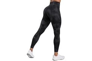 CRZ YOGA Mujeres Butterlift Levantamiento Glúteos Leggings 64cm - Sin Costura Frontal Pantalones Yoga Talle Alto