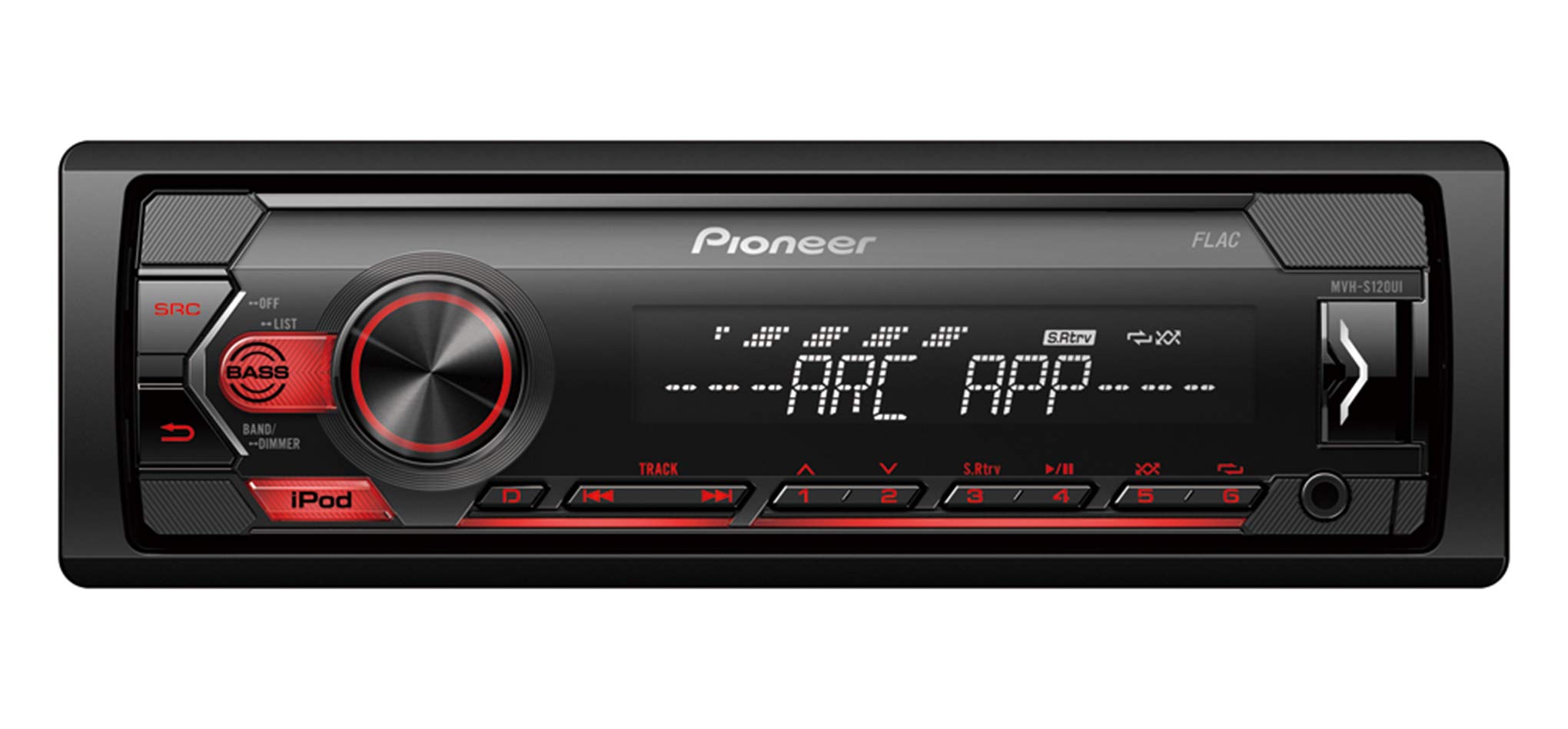 Pioneer-MVH-S120UI-Autoradio-Iluminacin-Ambar
