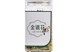 Fdit Thé de Chèvrefeuille 30g Sûr, Sain et Pratique pour Préparer Une Tisane Séchée au Chèvrefeuille Convient pour la Maison et Le Bureau