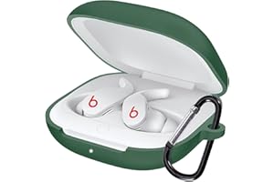 GIOPUEY Beats Fit Pro silikonowe etui, Beats Fit Pro Case Cover, ultra cienkie, Beats Fit Pro ochronne etui - wojskowa zieleń