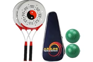 Harilla Tai-Schläger-Ball-Set Taiji-Rouli-Ball-Schläger für ältere Übungssportarten Wushu
