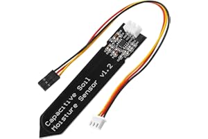 AZDelivery Wilgotność gleby czujnik higrometr moduł V1.2 pojemnościowe kompatybilny z Arduino i Raspberry Pi w tym e-Book!