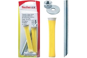 Fischer FIS H 2x Tasselli a Calza e 2x Barre M10 Filettate per Ancorante Chimico, 508301