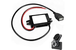 KSYWYDU Convertitore 12V a 5V USB Doppia Uscita 3A, Adattatore DC Step Down 15W per Auto Moto Barca, Regolatore di Tensione Impermeabile, Caricatore USB 12V per Telefono GPS Fotocamera MP3 MP4 Navigatore