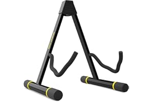 MONKEY LOOP Prime 03 - Support pour Guitare Électrique - Floor Stand pour Guitare Acoustique - Structure Robuste et Stable Stand Guitare Pliable - Accessoire pour faciliter Le Transport