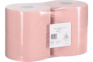 MEDIKA69-Essuyage Papier Bobines Essuie Tout Chamois - Lot de 2-1 000 Formats