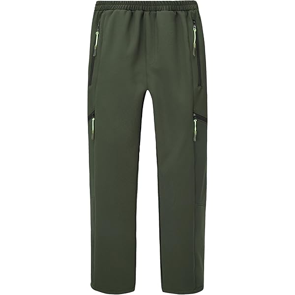 Pantaloni Trekking Bambini CAMLAKEE Impermeabili Imbottiti - Softshell Termico - Foto 7