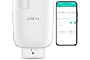 JEPEERBZ Difusor Aceites Esenciales Sin Agua, Difusor De Enchufe, Control Inteligente Vía App Bluetooth, Cobertura hasta 500 Ft²