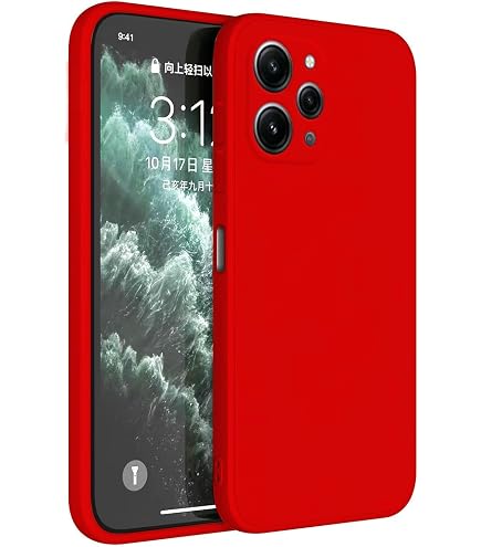Custodia RankOne Per Redmi 12 (4G/5G) – Trasparente Opaca Con Anello Magnetico, Blu Reale