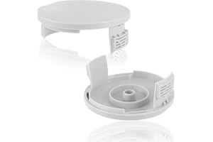 CDDCWZ Confezione da 2 Copri bobina per tosaerba, RAC122 Copri bobina di ricambio per decespugliatore Ryobi RLT4027, RLT4125, RLT5027, RLT6030, RLT5127, RLT6130