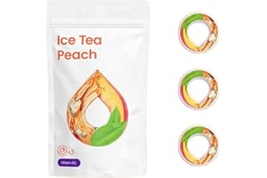 GENERISCH Duft-Pods Original für Air Up Flasche mit erfrischendem Eistee-Pfirsich- Geschmack - 0 Zucker, 0 Kalorien nur natürliches Aroma - 3x Air Up Pods für 15L Wasser mit Geschmack durch Duft