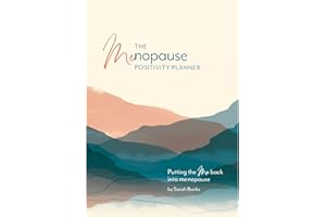 The Menopause Positivity Planner - Menopause Coaching programme and 12-week journal, Menopause Diary, support through the menopause, increase your confidence and make time for you