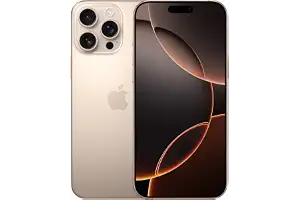 Apple iPhone 16 Pro Max, 256GB, Titanio color Desierto (Reacondicionado)