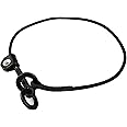 Contact Collar with Stop, Size: 3,5 mm x 60 cm, Black