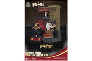 Beast Kingdom Toys - Figura Coleccionable Dstage Harry Potter - Binario 9 y 3/4 - Figura Oficial Coleccionable - Harry Potter Gadget, Regalo Harry Potter, DS-099
