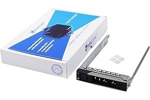 Heretom 2,5 Pollici Cassetto per Disco Rigido Tray Caddy Vassoio per dell PowerEdge Server T440 T640 R330 R430 T430 R530 R630 T630 R730 R730xd R830 R930 And More - Hot Swap Staffa