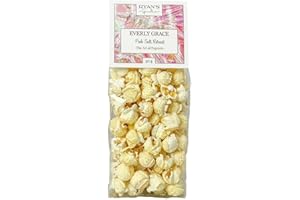 Everly Grace Popcorn – Pink Salt Retreat, 30 g – Sacchetti di popcorn con sale cristallino rosa dalla nostra manifattura di Augusta, Germania